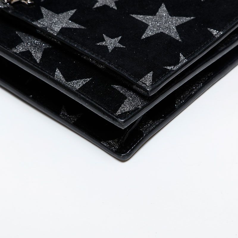 Saint Laurent Yves Shoulder Bag Star Suede Chain Kate — view 6