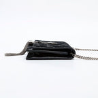 Saint Laurent Yves Shoulder Bag Star Suede Chain Kate — view 4