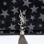 Saint Laurent Yves Shoulder Bag Star Suede Chain Kate — view 8
