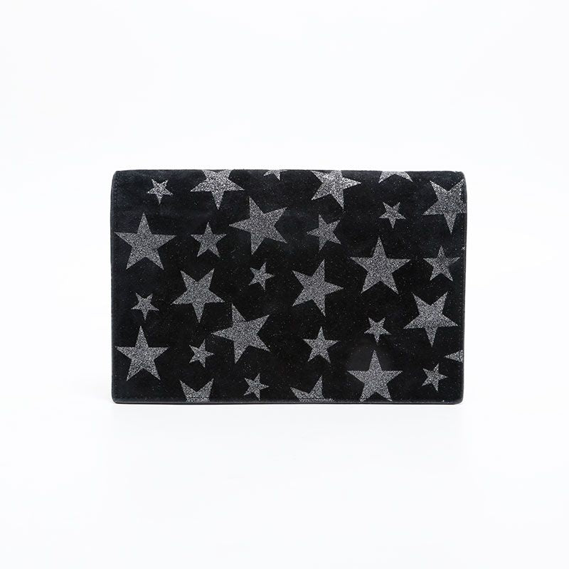 Saint Laurent Yves Shoulder Bag Star Suede Chain Kate — view 2