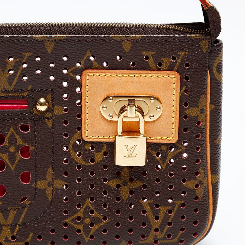 Louis Vuitton Handbag Monogram Perfo Pochette — view 8