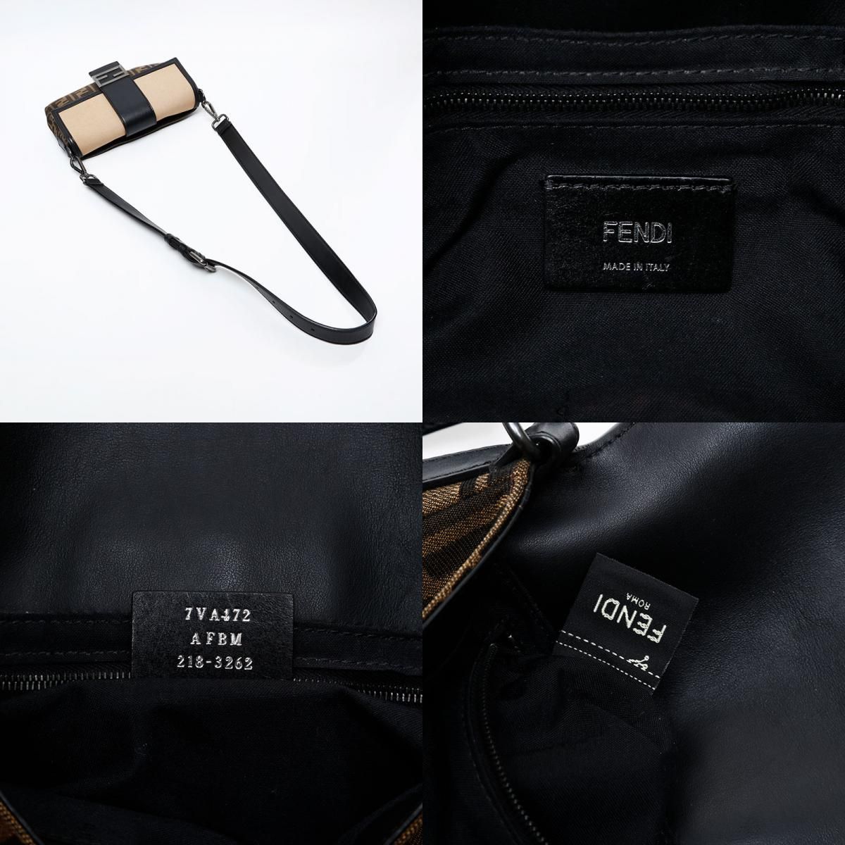 Fendi Shoulder Bag Zucca Mamma Bucket — view 9