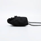 Chanel Shoulder Bag Satin Ribbon — view 6