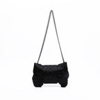 Chanel Shoulder Bag Satin Ribbon — view 4
