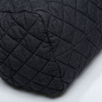 Chanel Boston Bag Denim Canvas Coco Cocoon — view 5