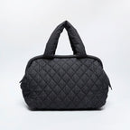 Chanel Boston Bag Denim Canvas Coco Cocoon — view 2