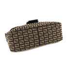 Fendi Zucchino Mamma Bucket Shoulder Bag Canvas Brown Beige 8 Br003 — view 5