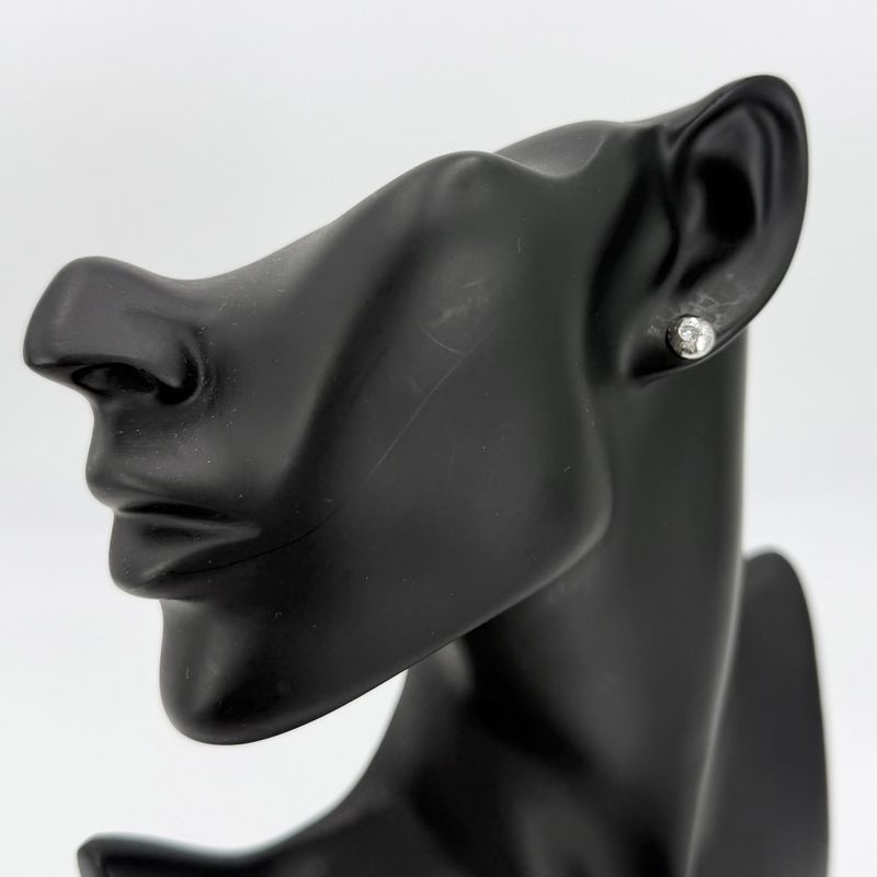 Louis Vuitton Earrings Puss Dreille Clou Jewelry Accessories Round 18K — view 3