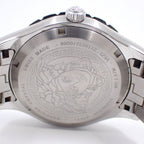 Versace Helenium Automatic Watch Blue Dial SS Strap Vezi — view 9
