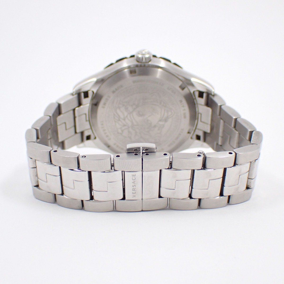 Versace Helenium Automatic Watch Blue Dial SS Strap Vezi — view 3