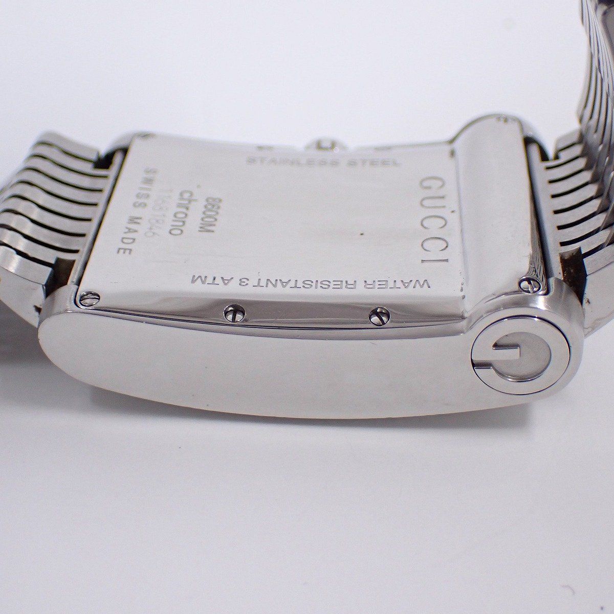 Gucci Chrono Metro Chronograph Quartz Watch White Dial SS — view 8