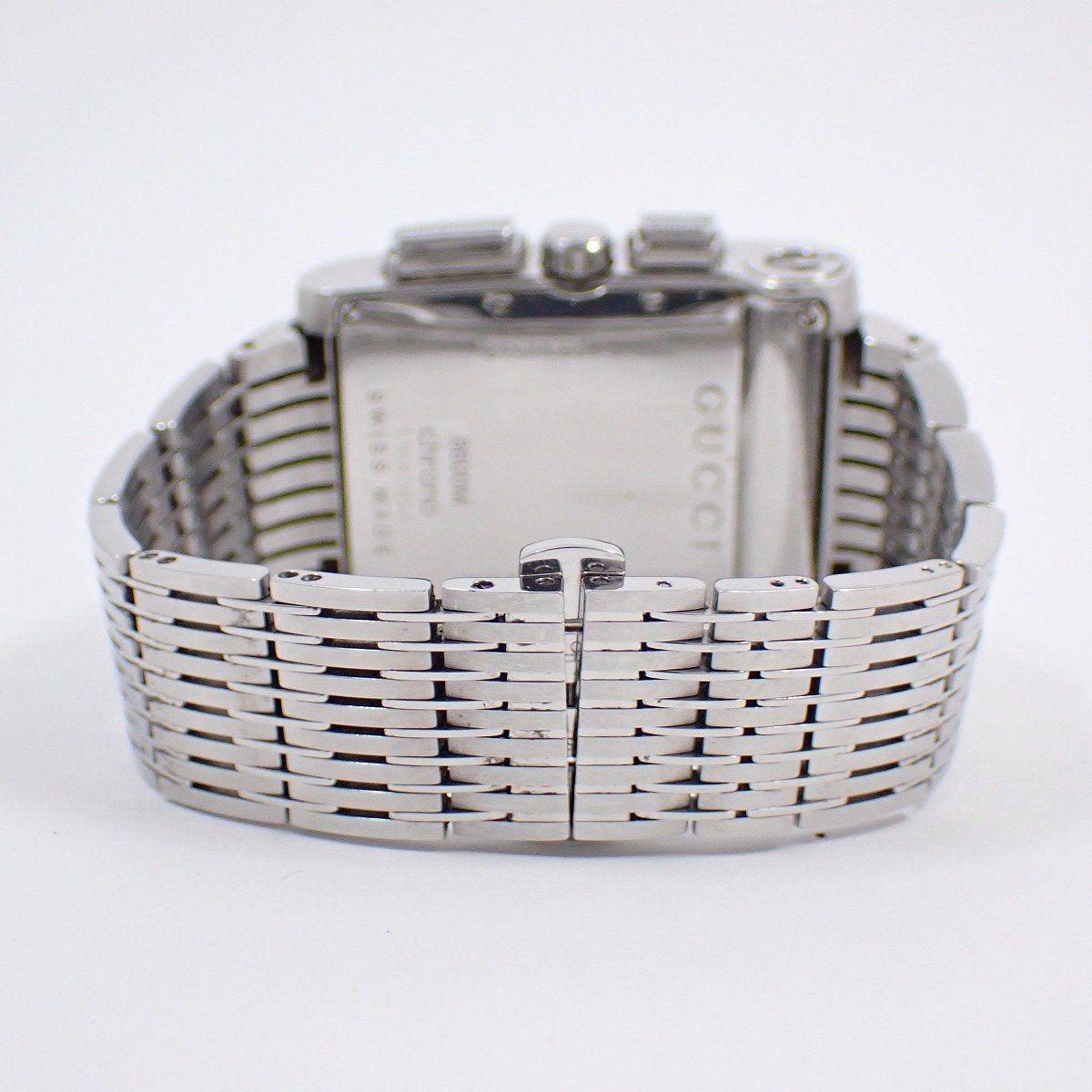 Gucci Chrono Metro Chronograph Quartz Watch White Dial SS — view 3