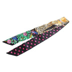 Hermes Twilly Jungle Love Black Silk Scarf — view 2