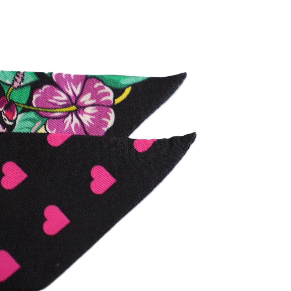 Hermes Twilly Jungle Love Black Silk Scarf — view 5