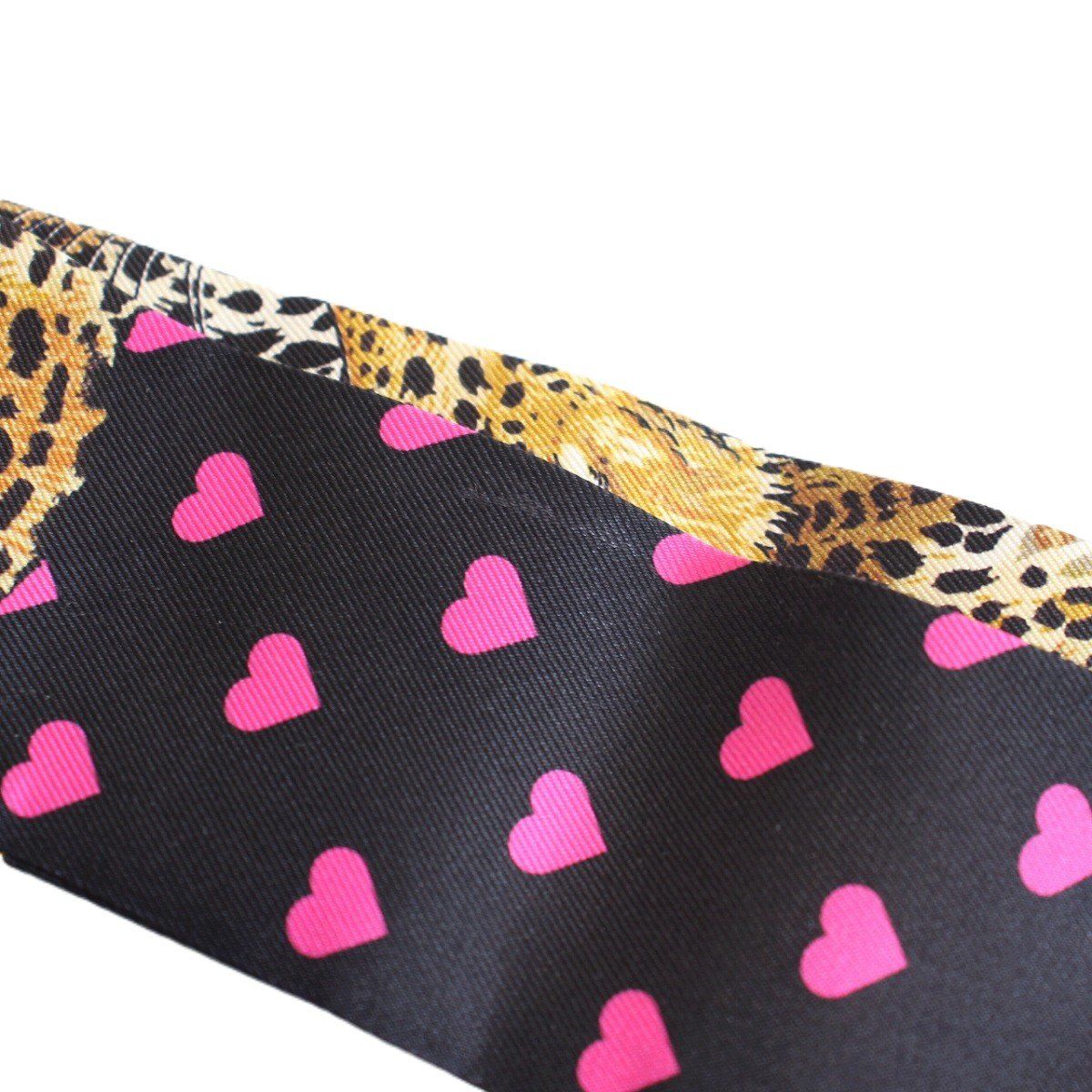 Hermes Twilly Jungle Love Black Silk Scarf — view 3