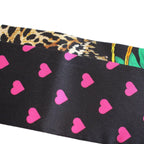 Hermes Twilly Jungle Love Black Silk Scarf — view 4