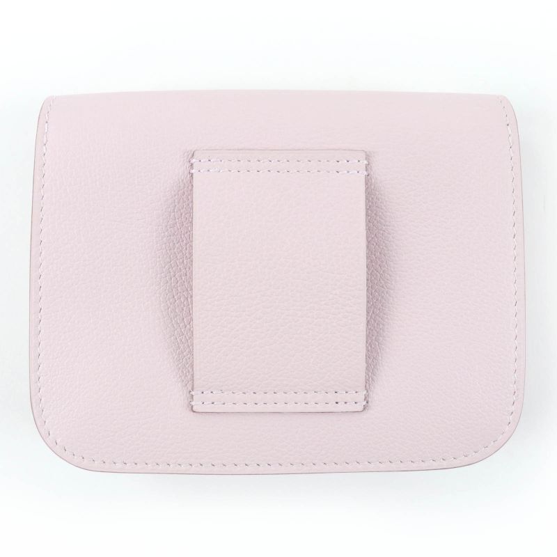 Hermes Constance Slim Eva Color Mauvepere Silver Hardware Wallet Bifold — view 3