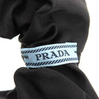 Prada 1 If015 re-nylon Scrunchie Hair Tie Accessory Black — view 5