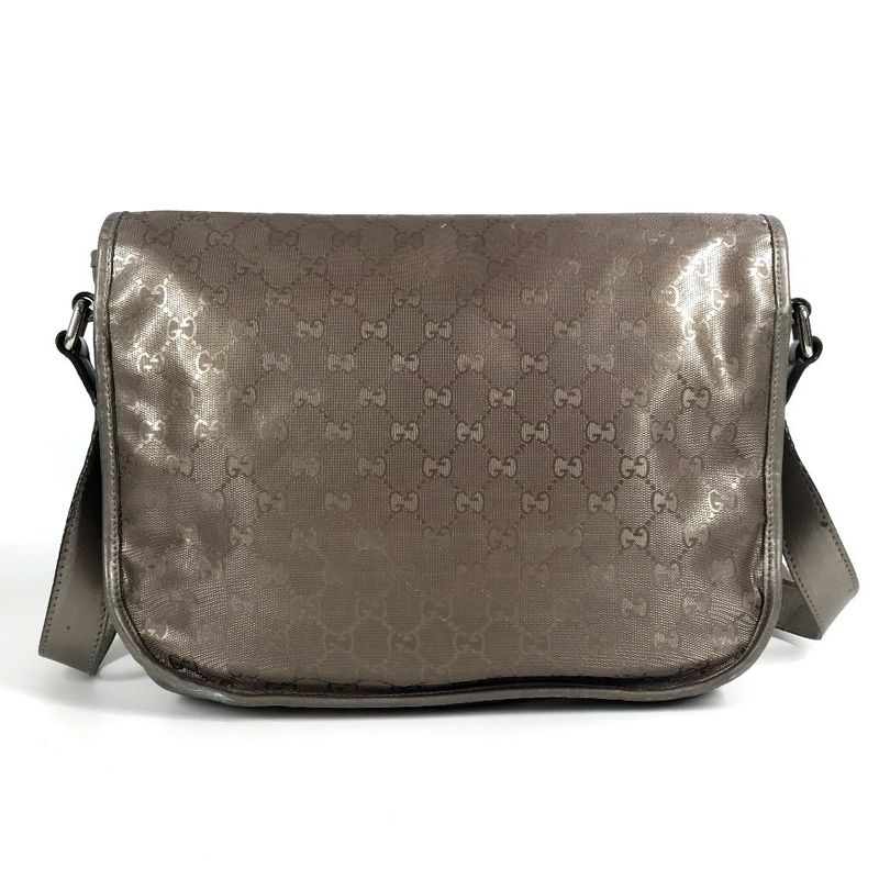 Gucci Shoulder Bag GG Imprime Logo Metallic — view 3