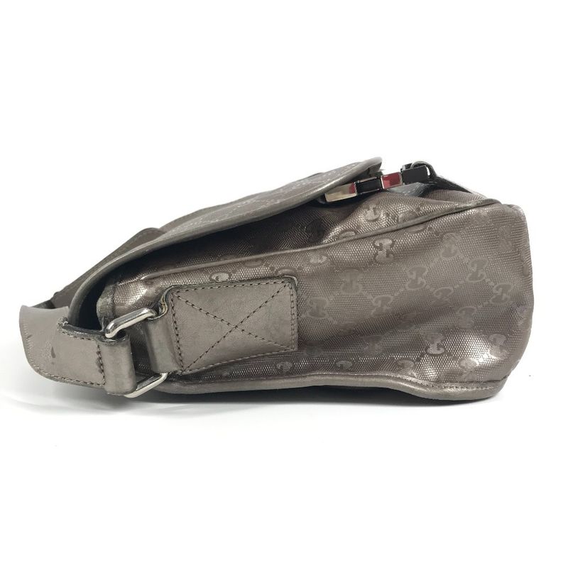 Gucci Shoulder Bag GG Imprime Logo Metallic — view 4