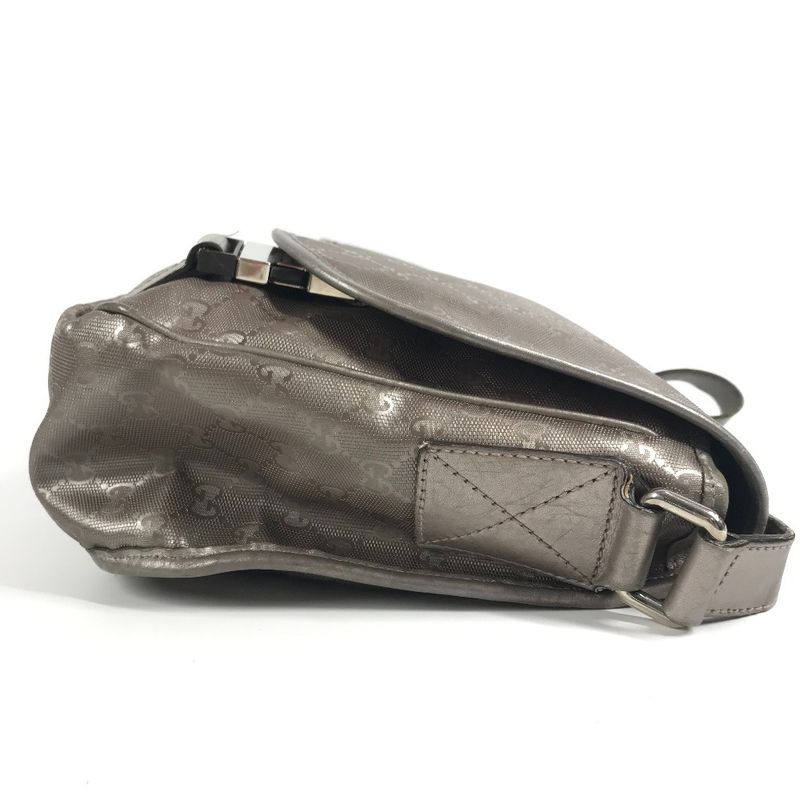 Gucci Shoulder Bag GG Imprime Logo Metallic — view 5