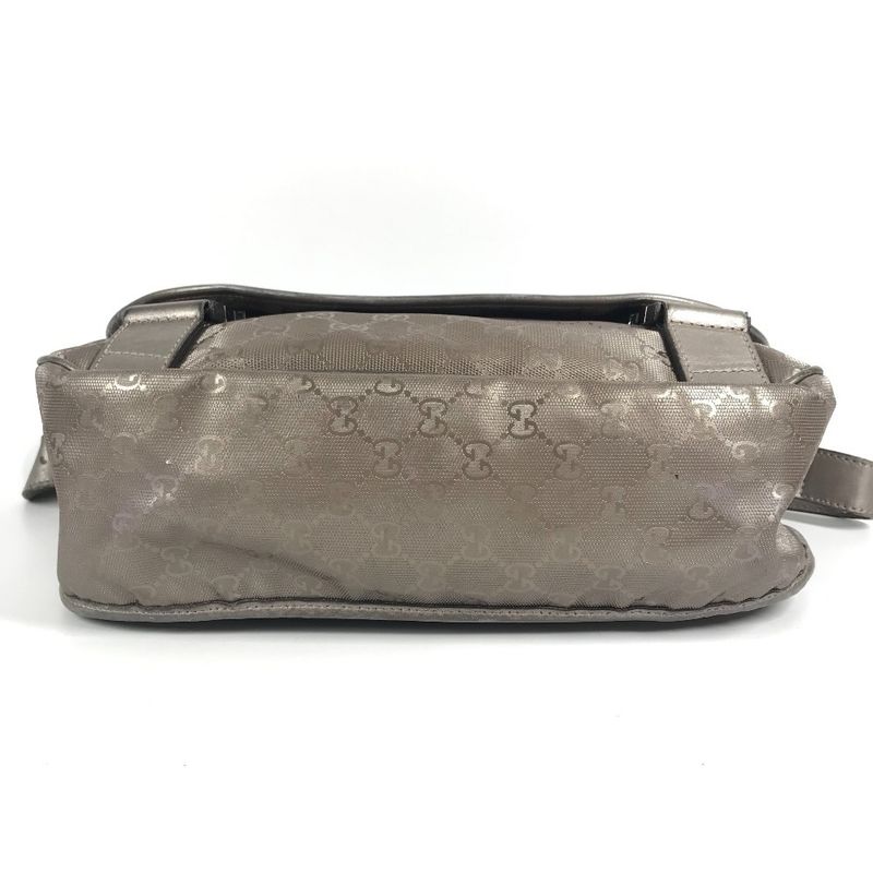 Gucci Shoulder Bag GG Imprime Logo Metallic — view 6