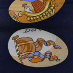 Hermes Carre 90 100% Silk Scarf Couvee D' Egg Black Box — view 8