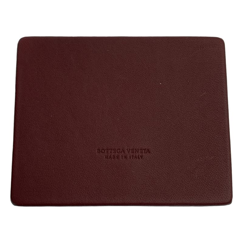Bottega Veneta Leather Chain Handle Flap Tote Bag Burgundy — view 9