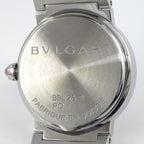 Bvlgari Watch Date White Shell Dial SS Quartz Analog — view 4