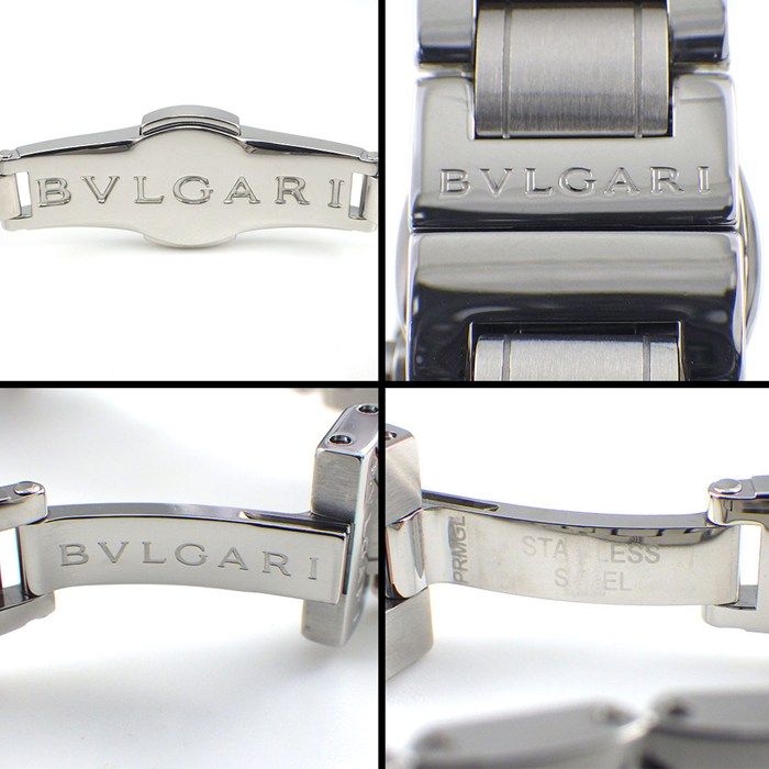 Bvlgari Watch Date White Shell Dial SS Quartz Analog — view 5