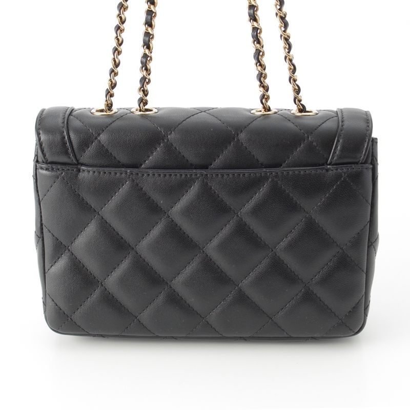 Chanel Quilted Lambskin Mini Flap Chain Shoulder Bag Random Number As5048 — view 5