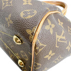 Louis Vuitton Monogram Handbag Tivoli PM Brown — view 6