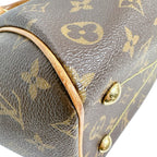 Louis Vuitton Monogram Handbag Tivoli PM Brown — view 9