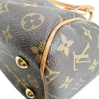 Louis Vuitton Monogram Handbag Tivoli PM Brown — view 8
