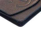 Chanel Shoulder Bag Caviar Leather CC Logo Chain Wallet — view 5