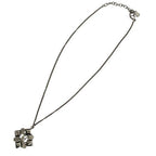 Chanel Necklace CC Logo Gripois Rhinestone Pendant Vintage — view 2