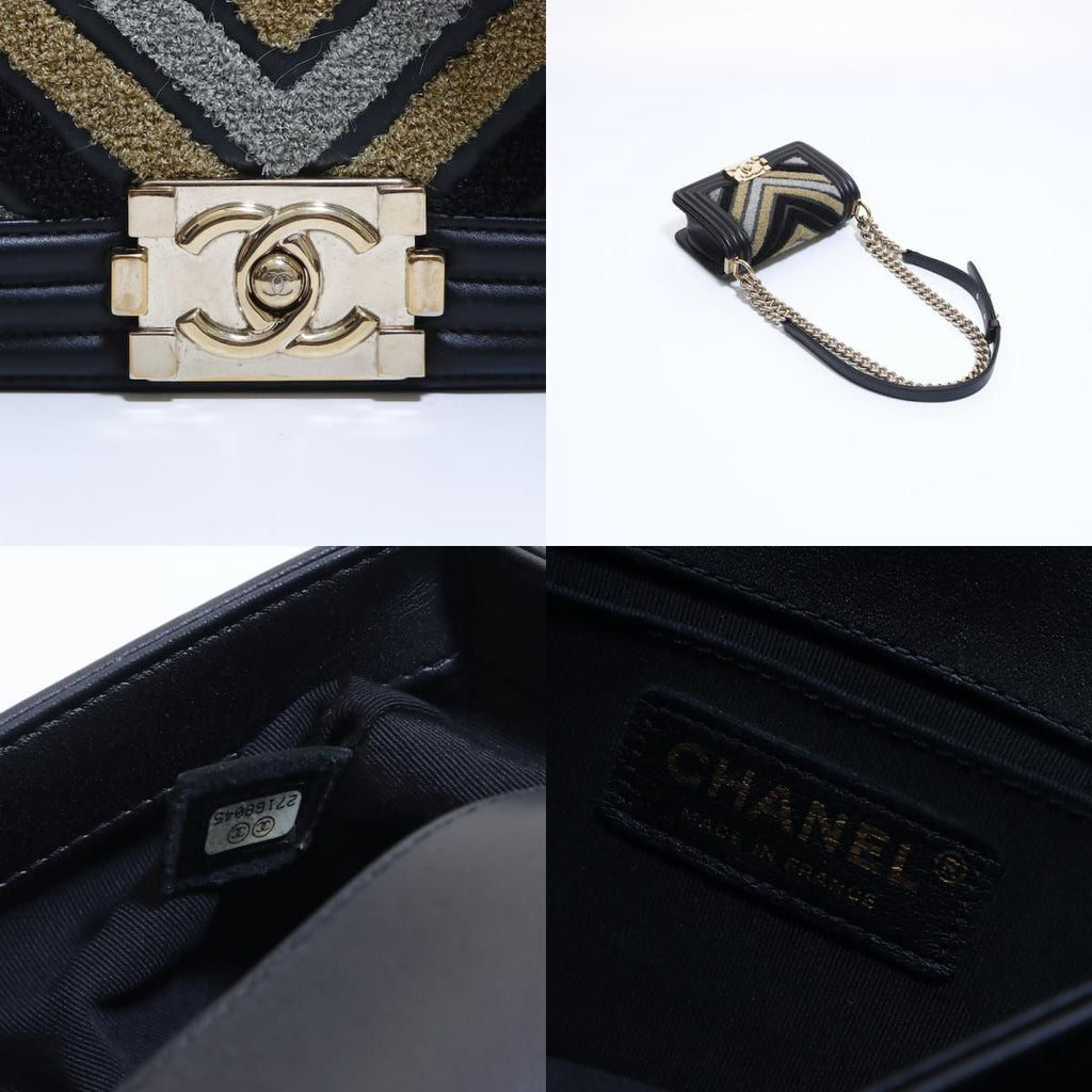 Chanel Shoulder Bag Shearling — view 9