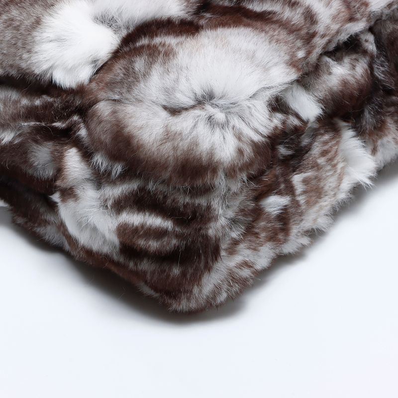 Chanel Shoulder Bag 23 2.55 Double Flap Rabbit Fur — view 5