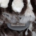 Chanel Shoulder Bag 23 2.55 Double Flap Rabbit Fur — view 8