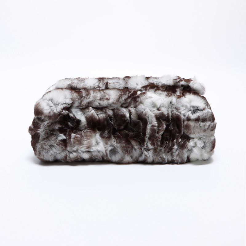Chanel Shoulder Bag 23 2.55 Double Flap Rabbit Fur — view 7
