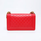 Chanel Shoulder Bag Caviar Leather Boy — view 2