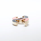Chanel Brooch CC Logo Bicolor Black & Pink — view 5