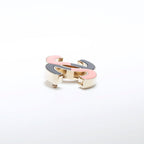 Chanel Brooch CC Logo Bicolor Black & Pink — view 6
