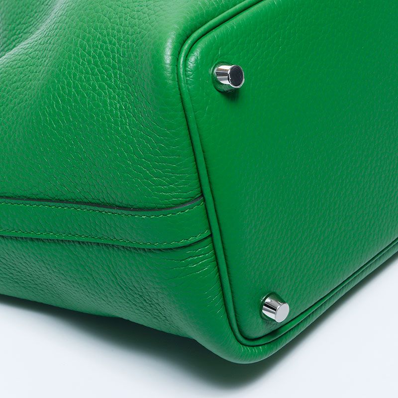 Hermes Handbag Picotin Taurillon Silver — view 5
