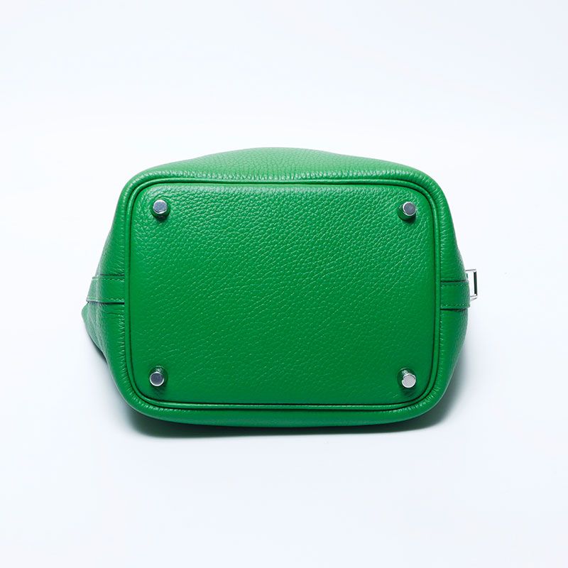 Hermes Handbag Picotin Taurillon Silver — view 7