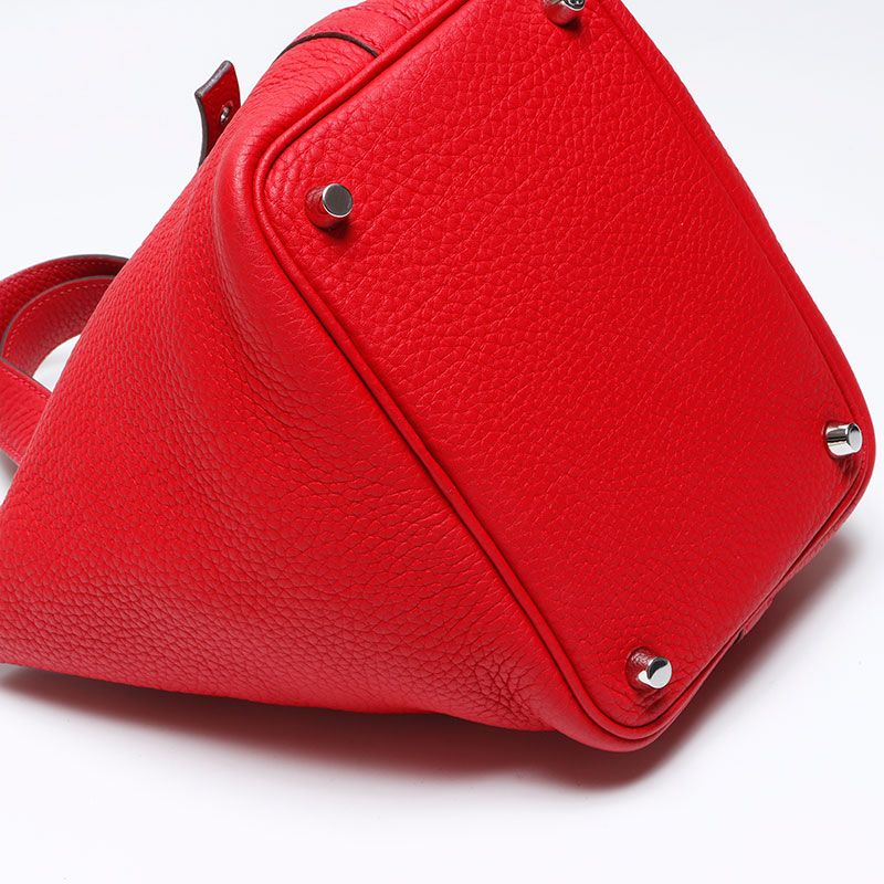 Hermes Handbag Taurillon Clemence Picotin Lock PM — view 5