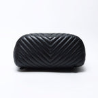 Chanel Backpack CC Logo Stitch Chevron — view 7