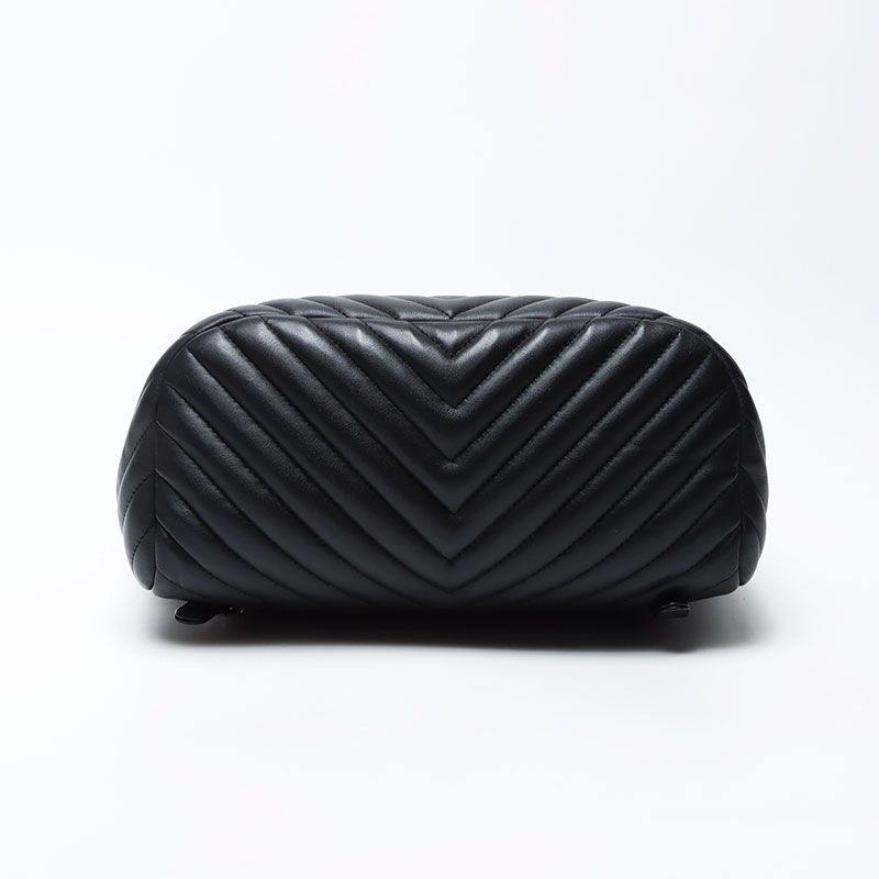Chanel Backpack CC Logo Stitch Chevron — view 7