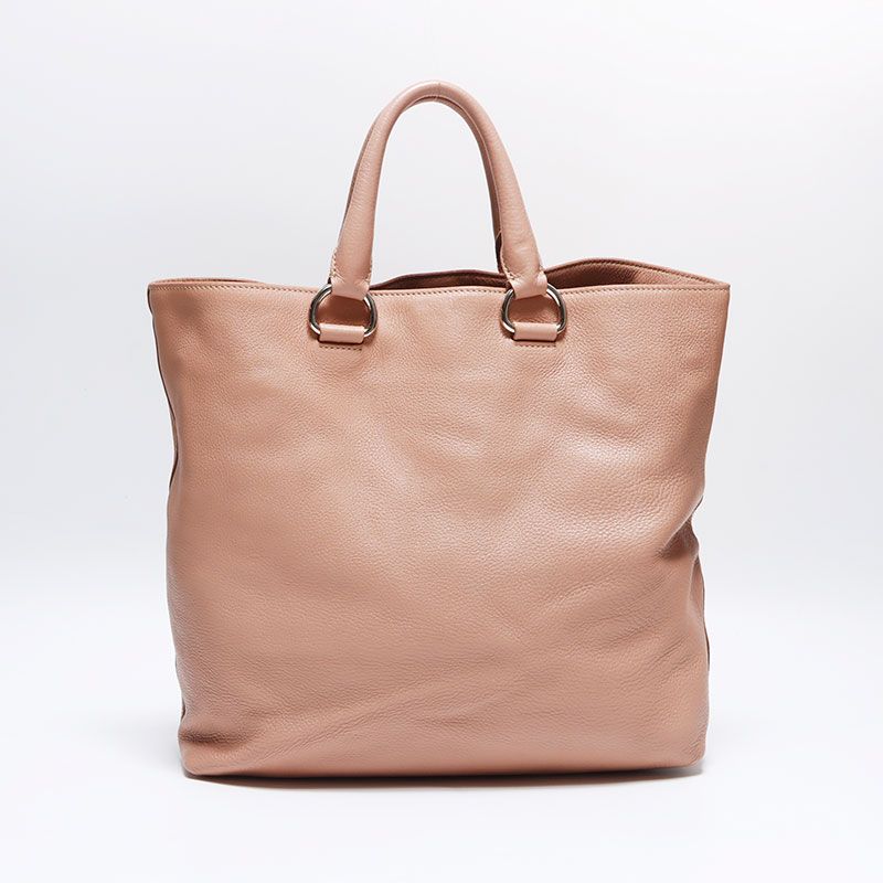 Prada Shoulder Bag 2-Way Leather Silver — view 2