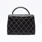 Chanel Handbag Lambskin Wild Stitch Top Handle Kelly — view 2
